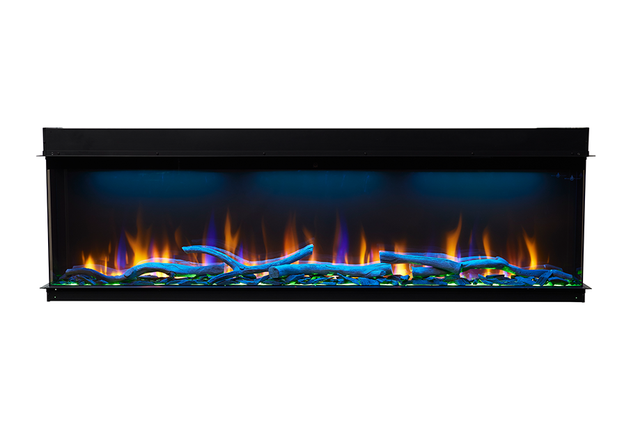 IGNITE XL BOLD 1800 WITH LOGS AND RIVER ROCKS
