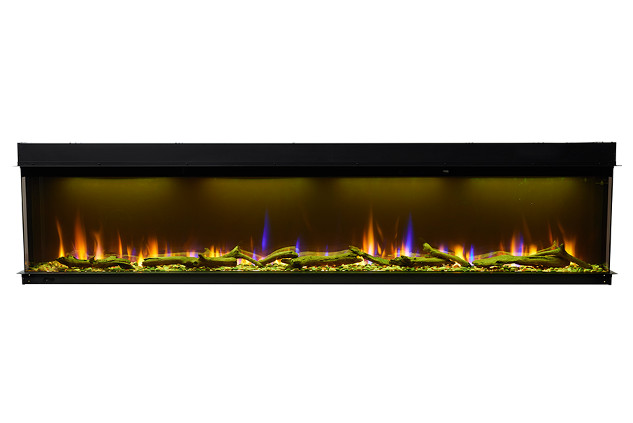 IGNITE XL BOLD 1800 WITH LOGS AND RIVER ROCKS