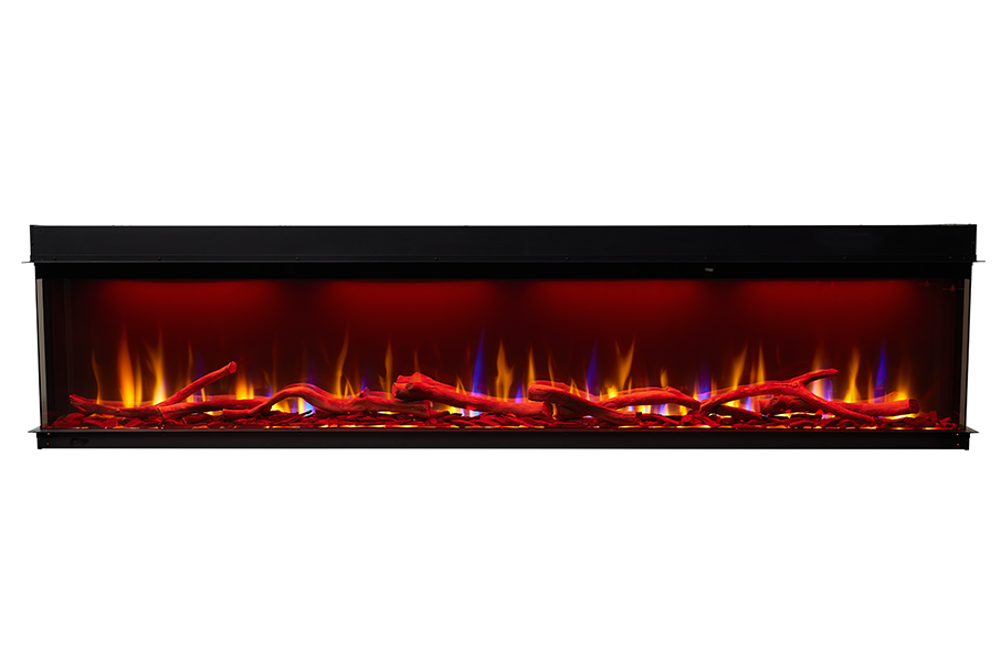 IGNITE XL BOLD 1800 WITH LOGS AND RIVER ROCKS