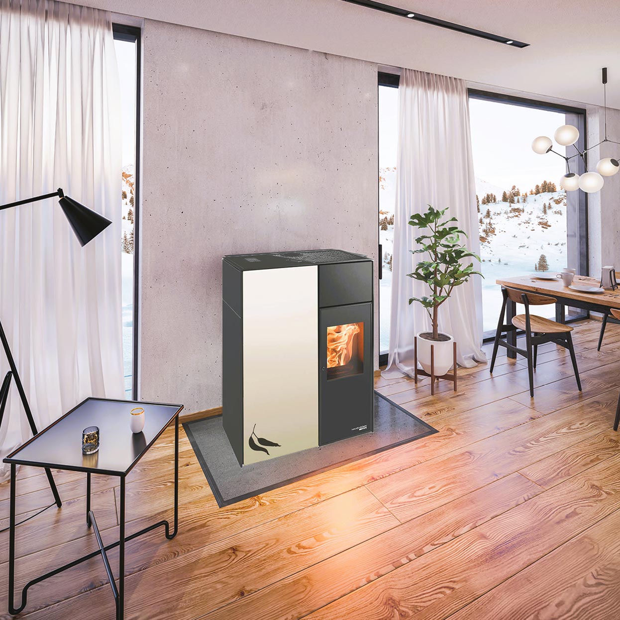 STIRLING Pellet Heater